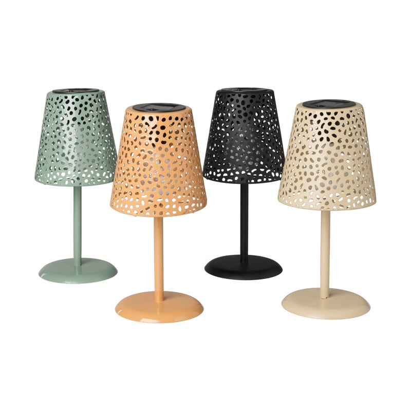Solar tuinlamp op voet - terra - ø13x28 cm
