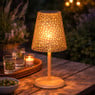 Solar tuinlamp op voet - terra - ø13x28 cm
