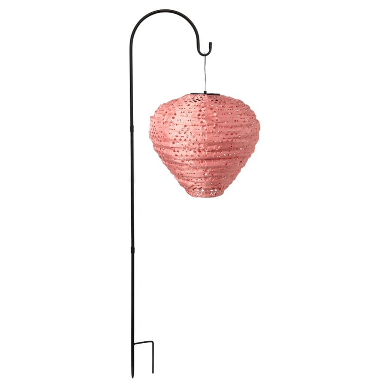Lampion haak - zwart - 100 cm