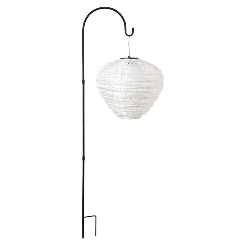 Lampion haak - zwart - 100 cm