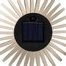 Solar lantaarn - beige - ø20x18 cm