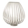 Lantaarn lira klein - beige - ø24.5x26 cm