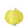 Solar tuinlampion - geel - ø25 cm