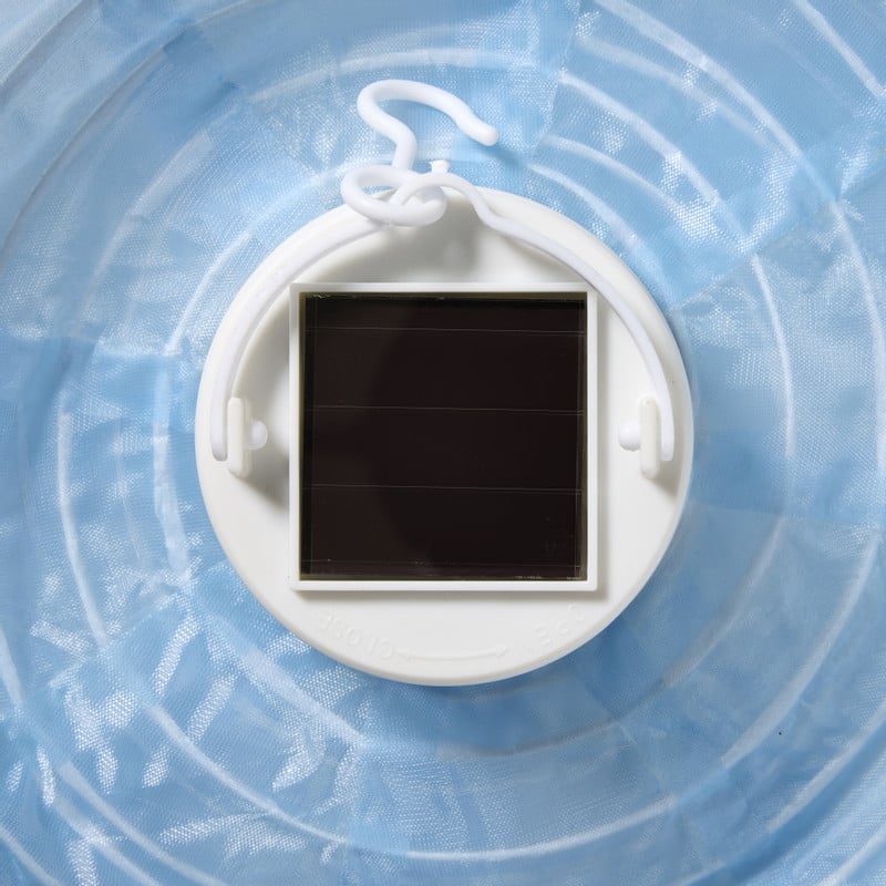 Solar tuinlampion - blauw - ø25 cm