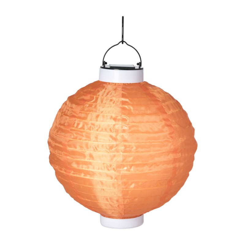 Solar tuinlampion - oranje - ø25 cm