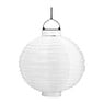 Solar tuinlampion rond - wit - ø25 cm