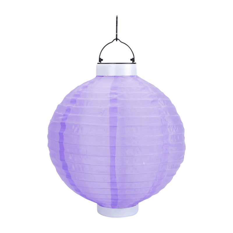 Solar tuinlampion - verschillende kleuren - ⌀25 cm