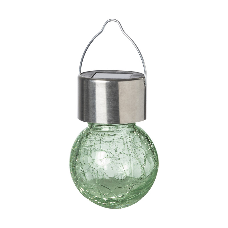 Solar hanglampje - groen - ø6x9 cm