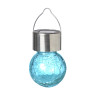 Solar hanglampje - blauw - ø6x9 cm