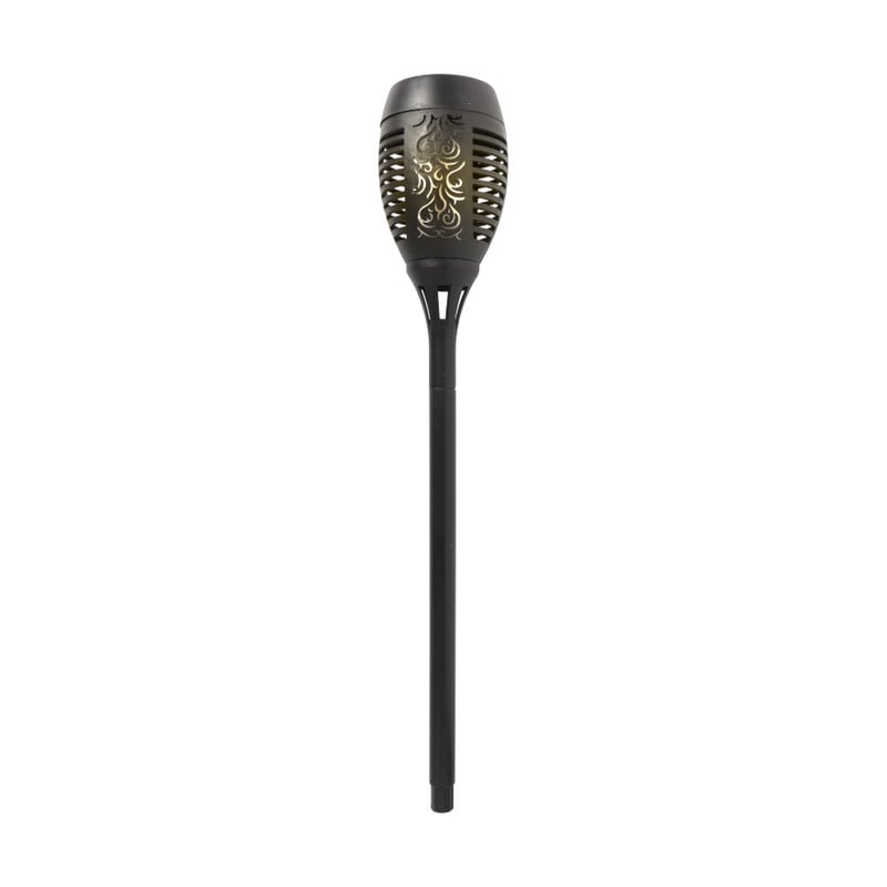 Solar tuinfakkel barok - zwart - 54 cm 