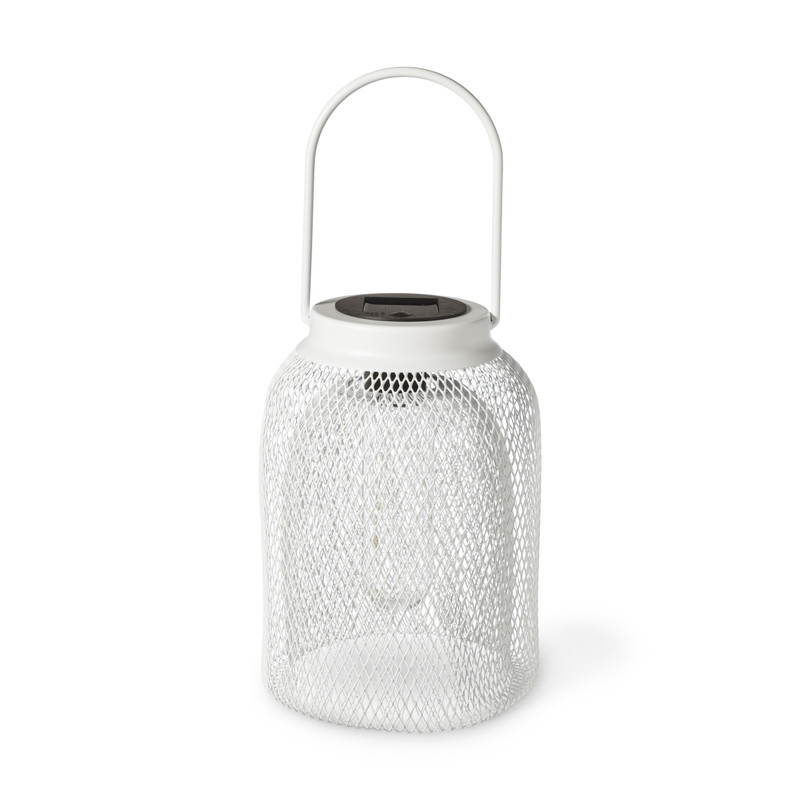 Solar hanglamp - wit - ⌀16x12 cm