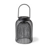 Solar hanglamp - zwart - ⌀16x12 cm