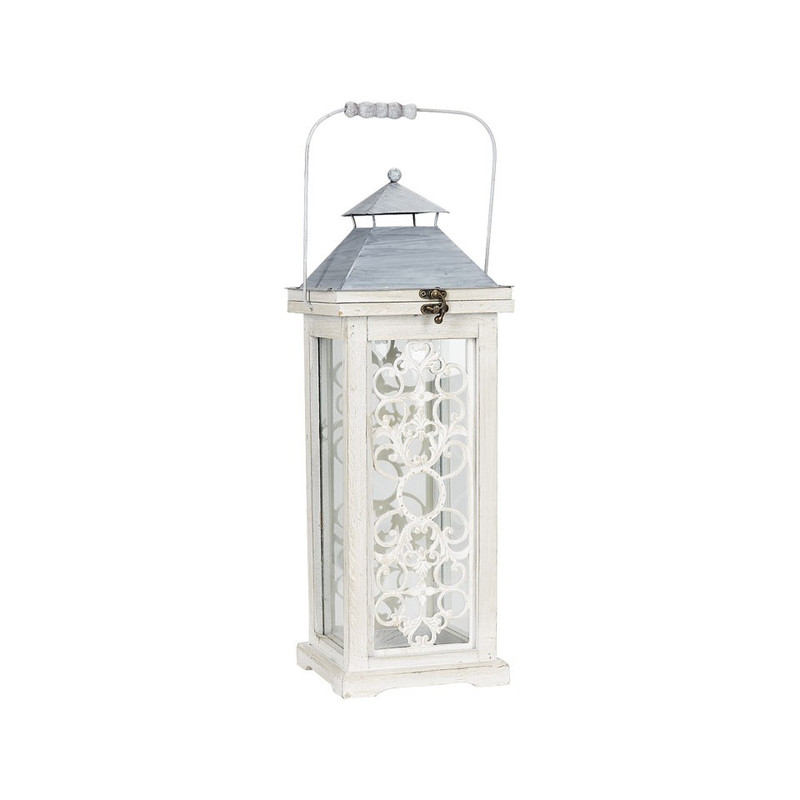 Lantaarn barok deco - 18x18x50 cm 