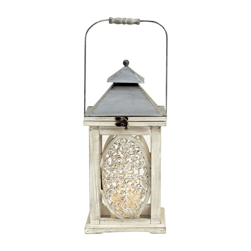 Lantaarn barok deco - 18x18x40 cm
