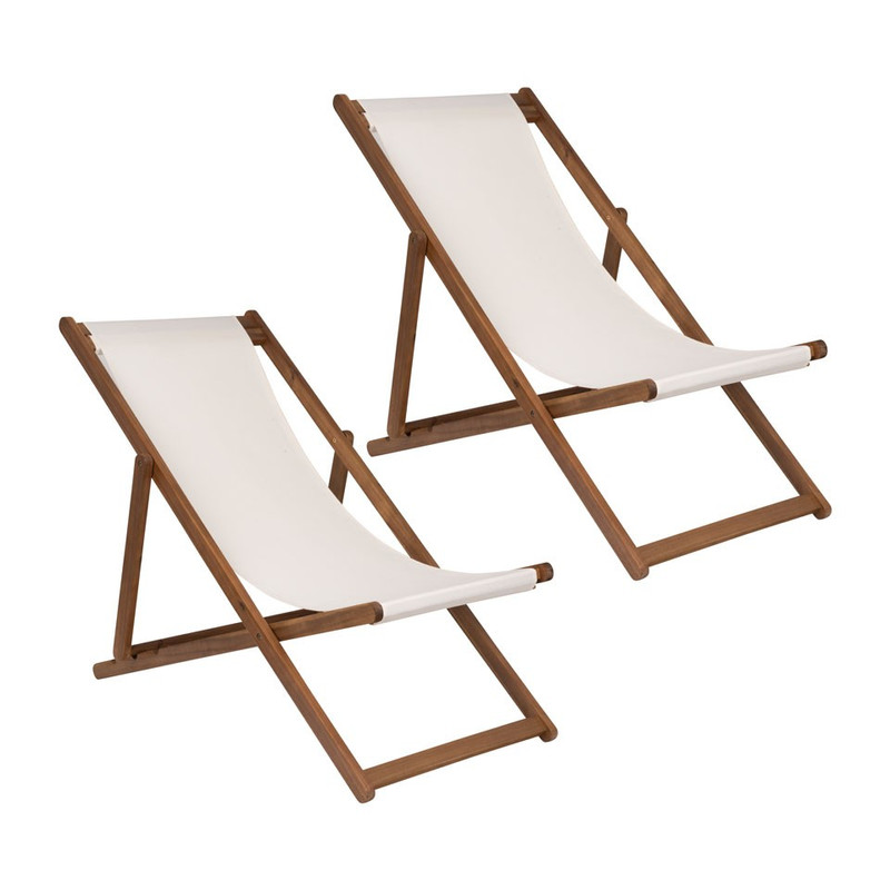 Kreta ligstoel - set van 2
