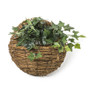 Bloempot aan wand - bruin - 25x14x25 cm