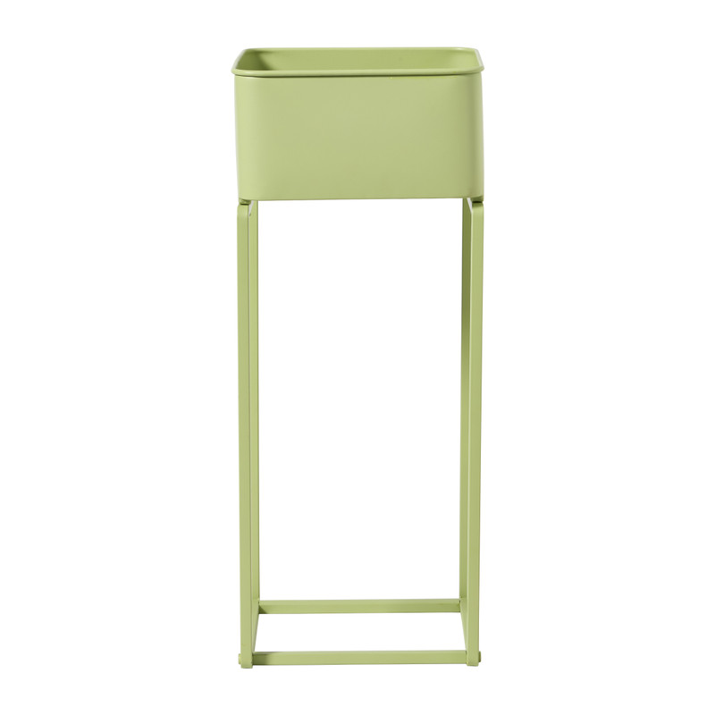 Plantenbak voor balkon smal - groen - 60x24x24 cm