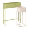 Plantenbak voor balkon smal - beige - 60x24x24 cm