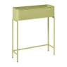 Plantenbak voor balkon breed - groen - 60x71x20 cm