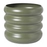 Bloempot bubbles groot - groen - ø19x18 cm