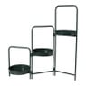 Plantenstandaard Lecce - groen - 67x22x64 cm