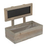 Plantenbakje met schoolbord - 24x12 cm