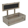 Plantenbakje met schoolbord - 30x16 cm 