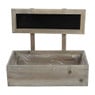 Plantenbakje met schoolbord - 30x16 cm 