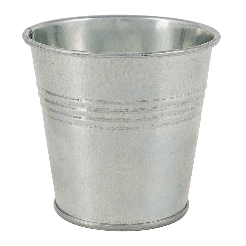 Bloempot - zink - 8 cm