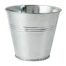 Bloempotje - zink - 11 cm