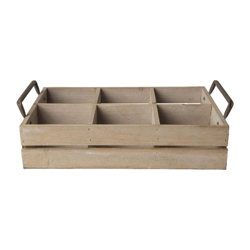 Plantenkistje - 6-vaks - 34x22 cm