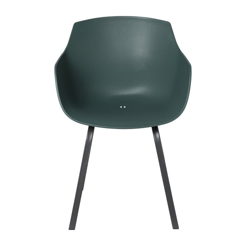 Tuinstoel Nena - groen - 83x58x54 cm