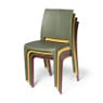 Stapelbare tuinstoel Sara - taupe - 80x54x46 cm