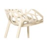 Stapelbare tuinstoel Palma - beige - 78.5x58x59.5 cm