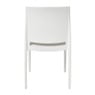 Stapelbare tuinstoel Sara - wit - 80x54x46 cm
