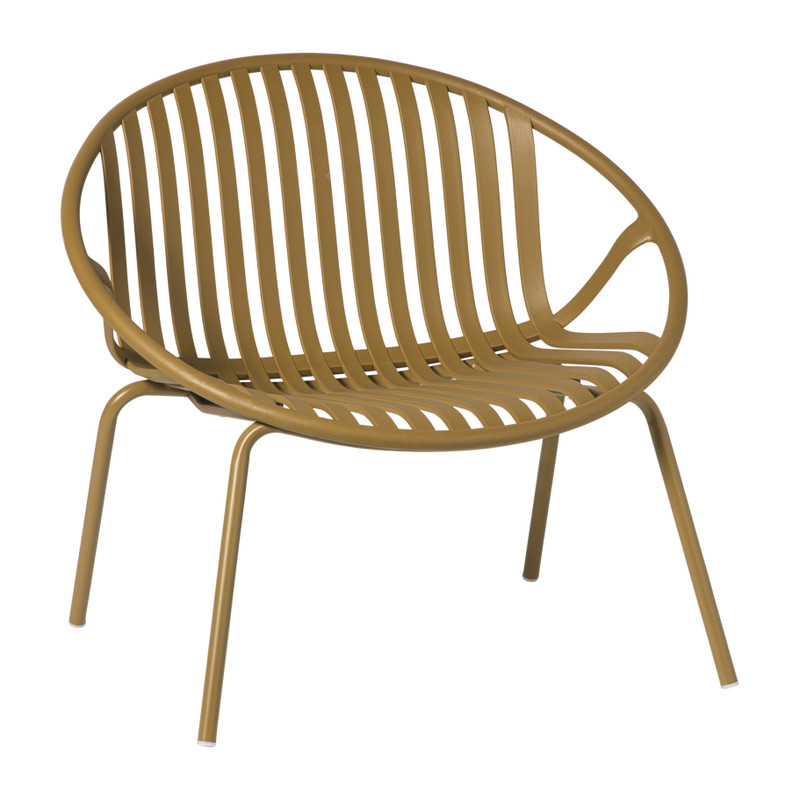 Tuinstoel Daimy - bruin - 73x80x70 cm