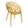 Stapelbare tuinstoel Palma - geel - 78.5x58x59.5 cm