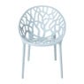 Stapelbare tuinstoel Palma - blauw - 78.5x58x59.5 cm