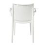 Stapelbare tuinstoel Victoria - wit - 82x58x55 cm