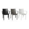 Stapelbare tuinstoel Victoria - wit - 82x58x55 cm