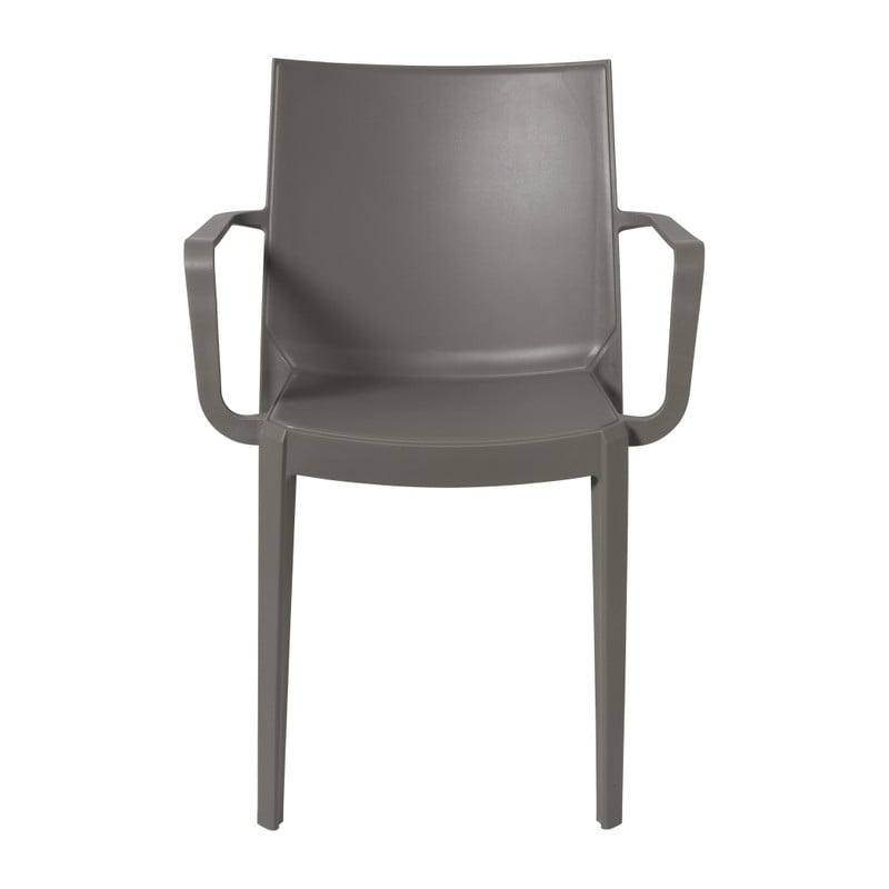 Stapelbare tuinstoel Victoria - taupe - 82x58x55 cm