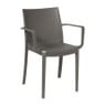Stapelbare tuinstoel Victoria - taupe - 82x58x55 cm