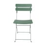 Inklapbare bistrostoel Kos - groen - 84x48x42 cm