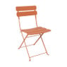 Inklapbare bistrostoel Kos - rood - 84x48x42 cm