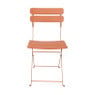 Inklapbare bistrostoel Kos - rood - 84x48x42 cm