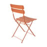 Inklapbare bistrostoel Kos - rood - 84x48x42 cm