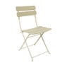 Inklapbare bistrostoel Kos - butter yellow - 84x48x42 cm