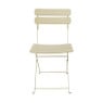 Inklapbare bistrostoel Kos - butter yellow - 84x48x42 cm