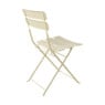 Inklapbare bistrostoel Kos - butter yellow - 84x48x42 cm
