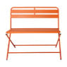 Inklapbare bistrobank Kos - rood - 81x90x48 cm